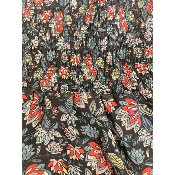 Cabi Women's Navy Floral Convertible Flirt Skirt Style 5184 Size Small - Picture 5 of 6